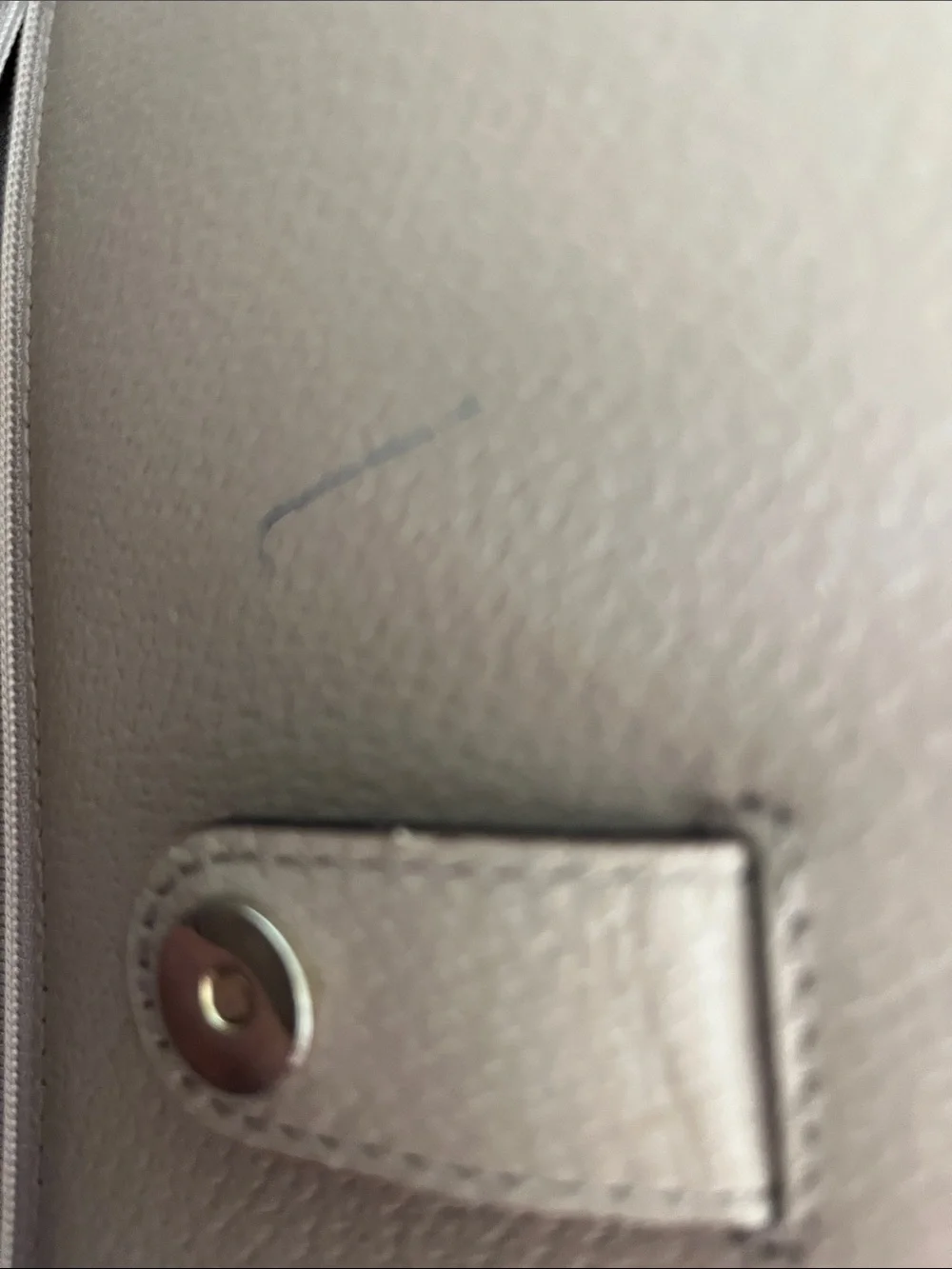 kate spade mauve taupe leather satchel